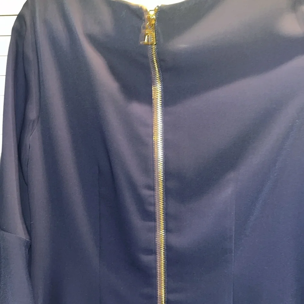 Sail To Sable STS‎ Navy ruffle hem dress women size 4